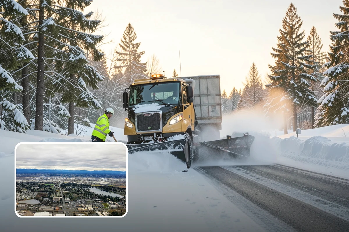 Polar Vortex Response in SeaTac, King County, WA - Cold-rated deicer chemistry that keeps working when rock salt quits