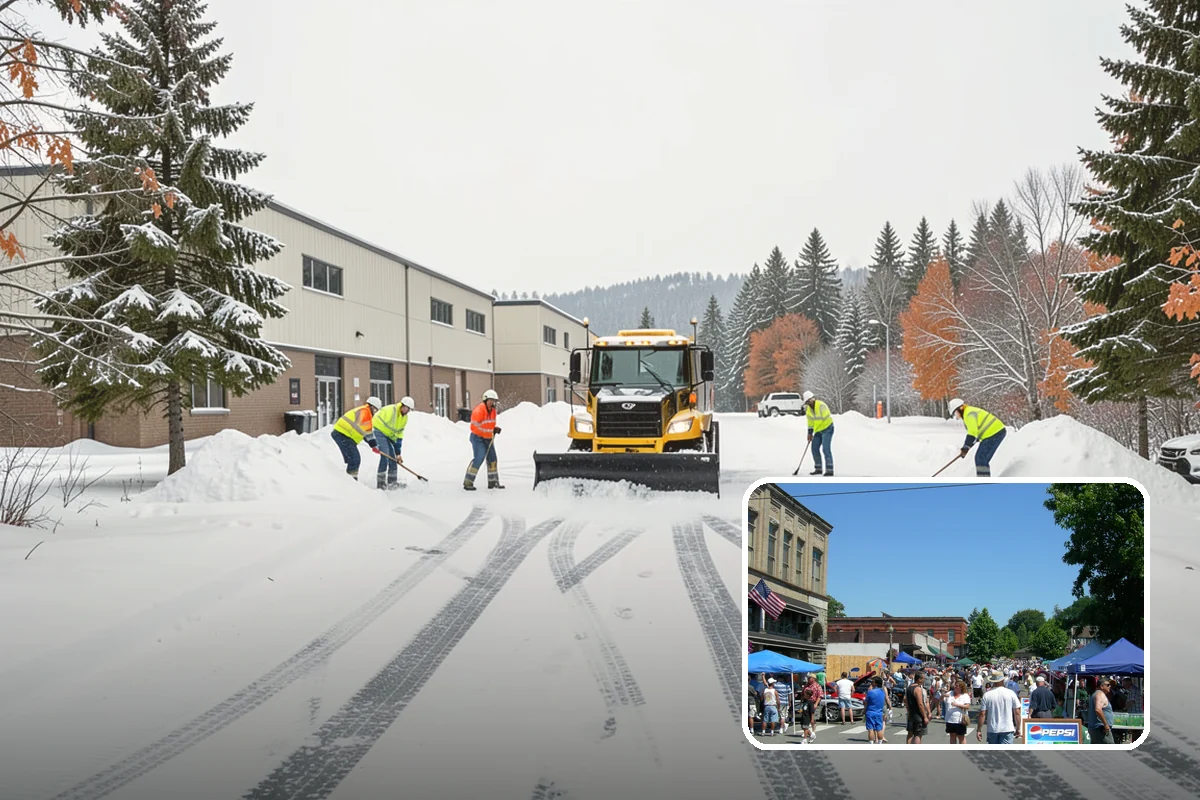 Polar Vortex Response in Snohomish, Snohomish County, WA - Cold-rated deicer chemistry that keeps working when rock salt quits