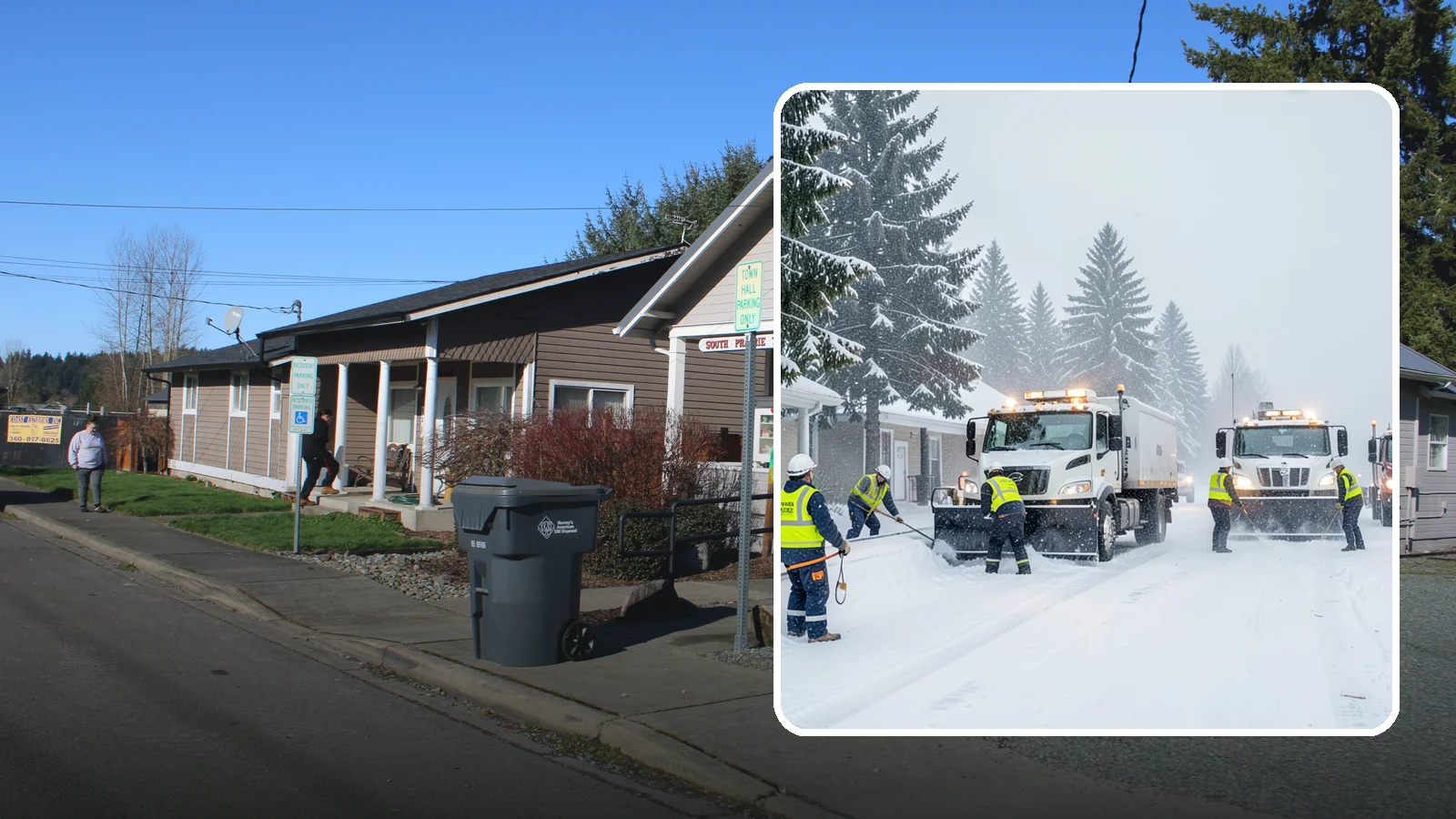Polar Vortex Response in South Prairie, Pierce County, WA - When a polar vortex sends Arctic air over Western Washington, we keep your property functional through the deep freeze.