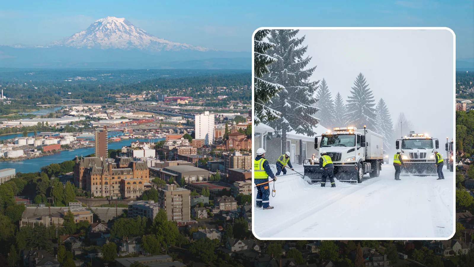 Polar Vortex Response in Tacoma, Pierce County, WA - When a polar vortex sends Arctic air over Western Washington, we keep your property functional through the deep freeze.