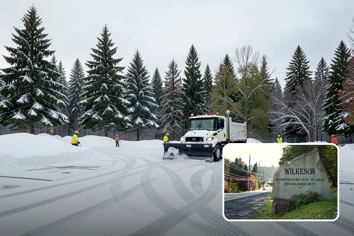 Polar Vortex Response in Wilkeson, Pierce County, WA - Cold-rated deicer chemistry that keeps working when rock salt quits
