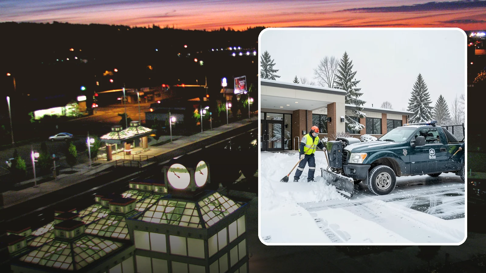 Police Station Snow Removal in Auburn, King County, WA - We keep police station lots, sally ports, and secure entrances clear so patrol vehicles and personnel move without delay in any...