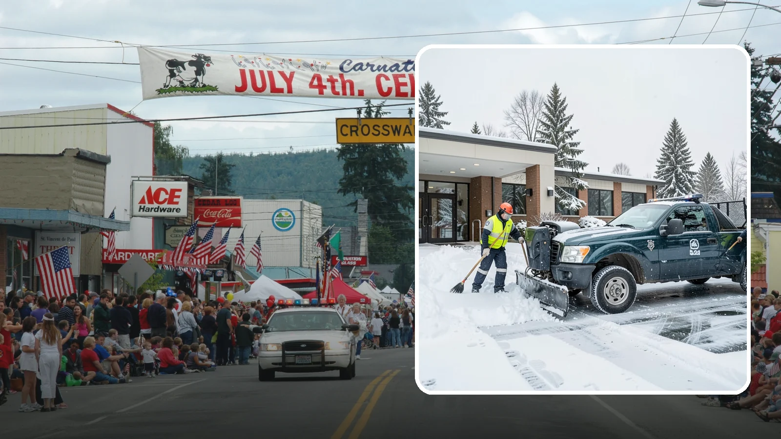 Police Station Snow Removal in Carnation, King County, WA - We keep police station lots, sally ports, and secure entrances clear so patrol vehicles and personnel move without delay in any...