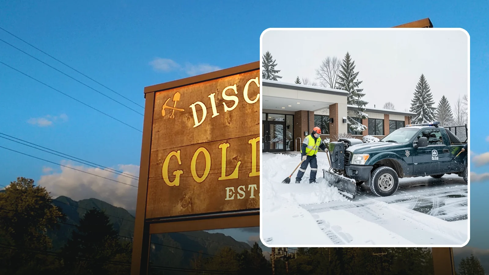 Police Station Snow Removal in Gold Bar, Snohomish County, WA - We keep police station lots, sally ports, and secure entrances clear so patrol vehicles and personnel move without delay in any...