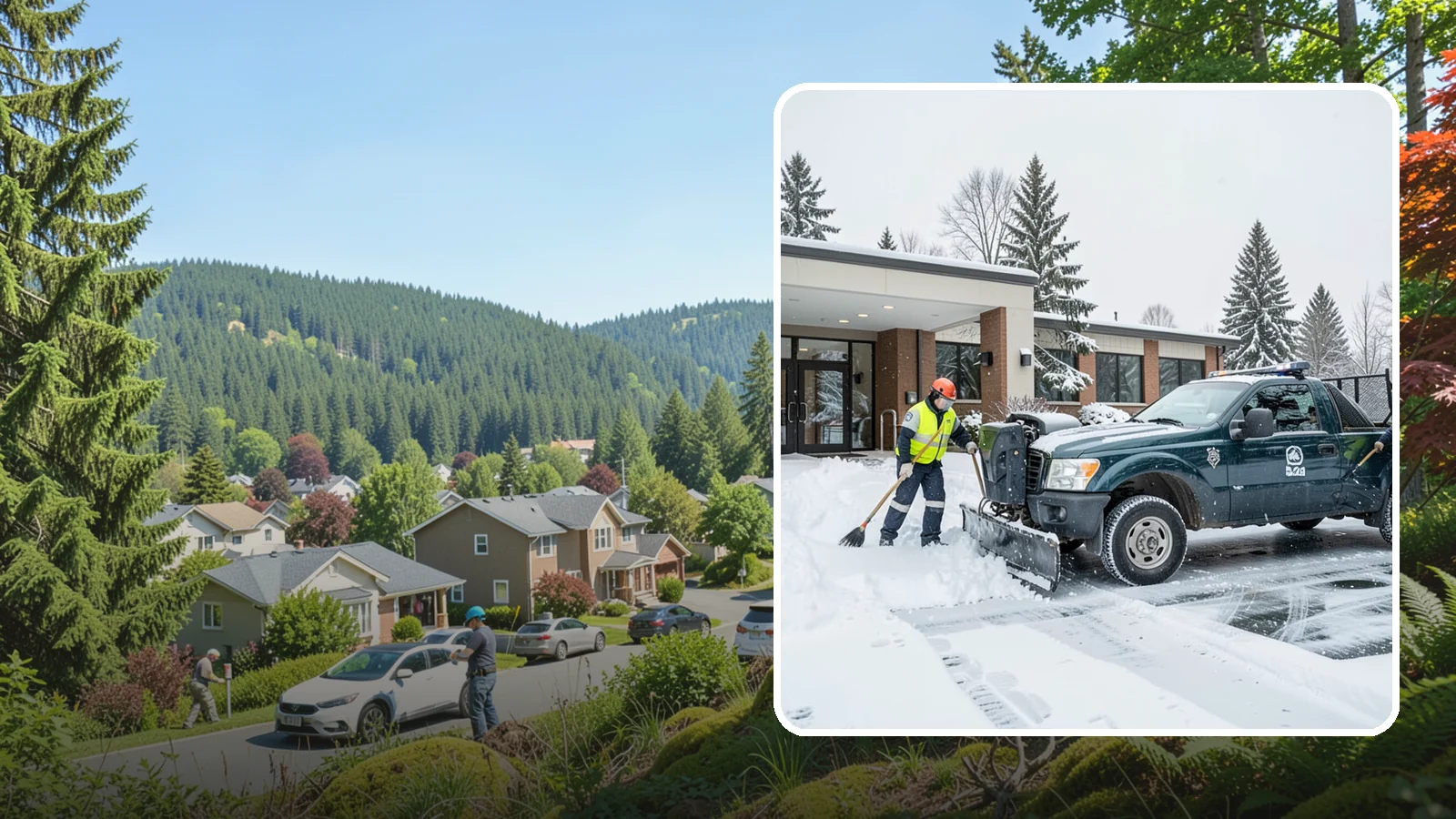 Police Station Snow Removal in Index, Snohomish County, WA - We keep police station lots, sally ports, and secure entrances clear so patrol vehicles and personnel move without delay in any...