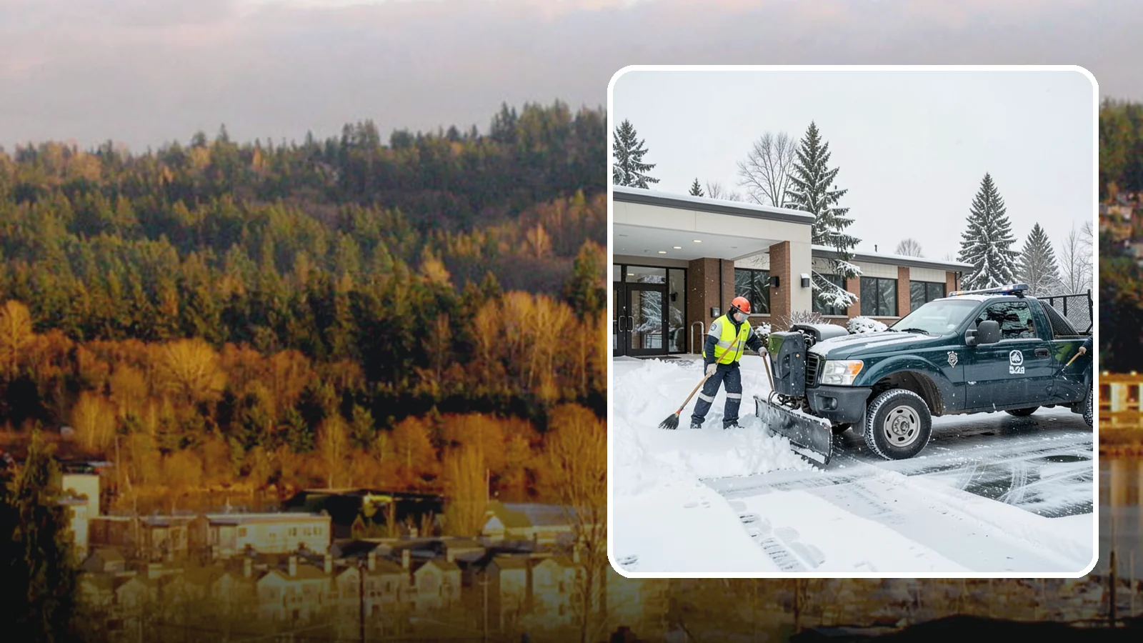 Police Station Snow Removal in Kenmore, King County, WA - We keep police station lots, sally ports, and secure entrances clear so patrol vehicles and personnel move without delay in any...