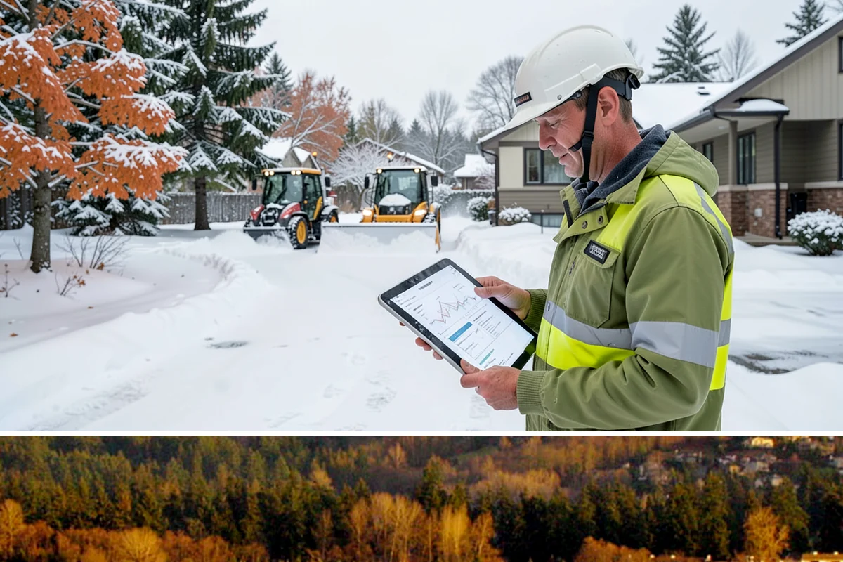 Police Station Snow Removal in Kenmore, King County, WA - Stations require reliable coverage from late November through February during lowland freeze events.