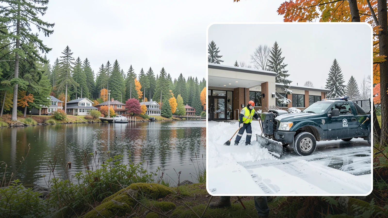 Police Station Snow Removal in La Conner, Skagit County, WA - We keep police station lots, sally ports, and secure entrances clear so patrol vehicles and personnel move without delay in any...
