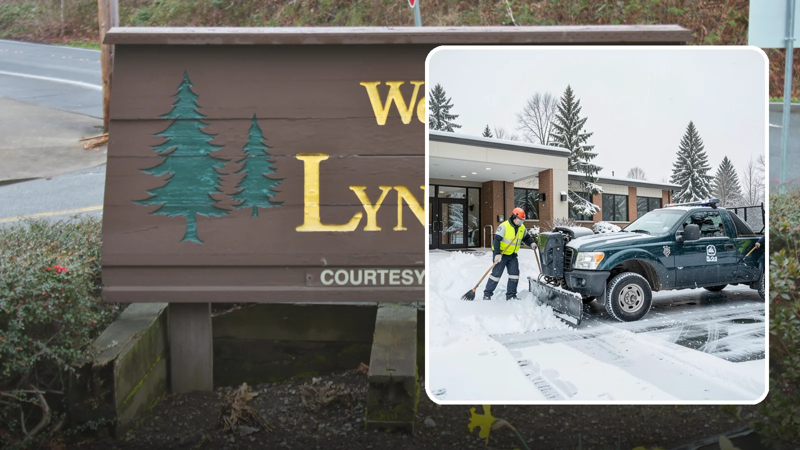 Police Station Snow Removal in Lynnwood, Snohomish County, WA - We keep police station lots, sally ports, and secure entrances clear so patrol vehicles and personnel move without delay in any...