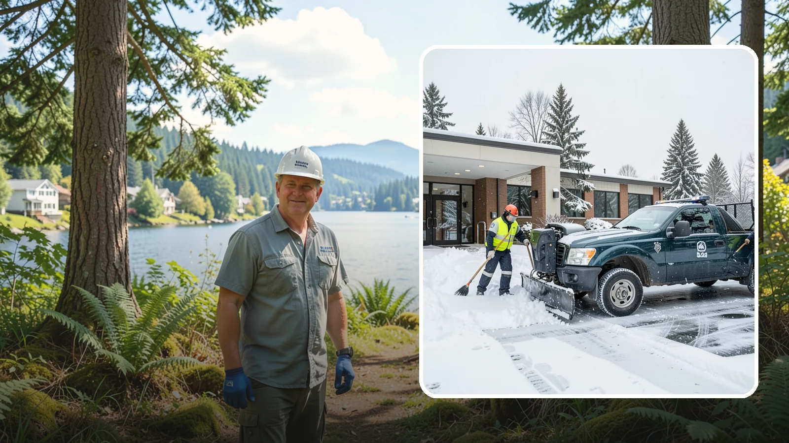 Police Station Snow Removal in Milton, King County, WA - We keep police station lots, sally ports, and secure entrances clear so patrol vehicles and personnel move without delay in any...