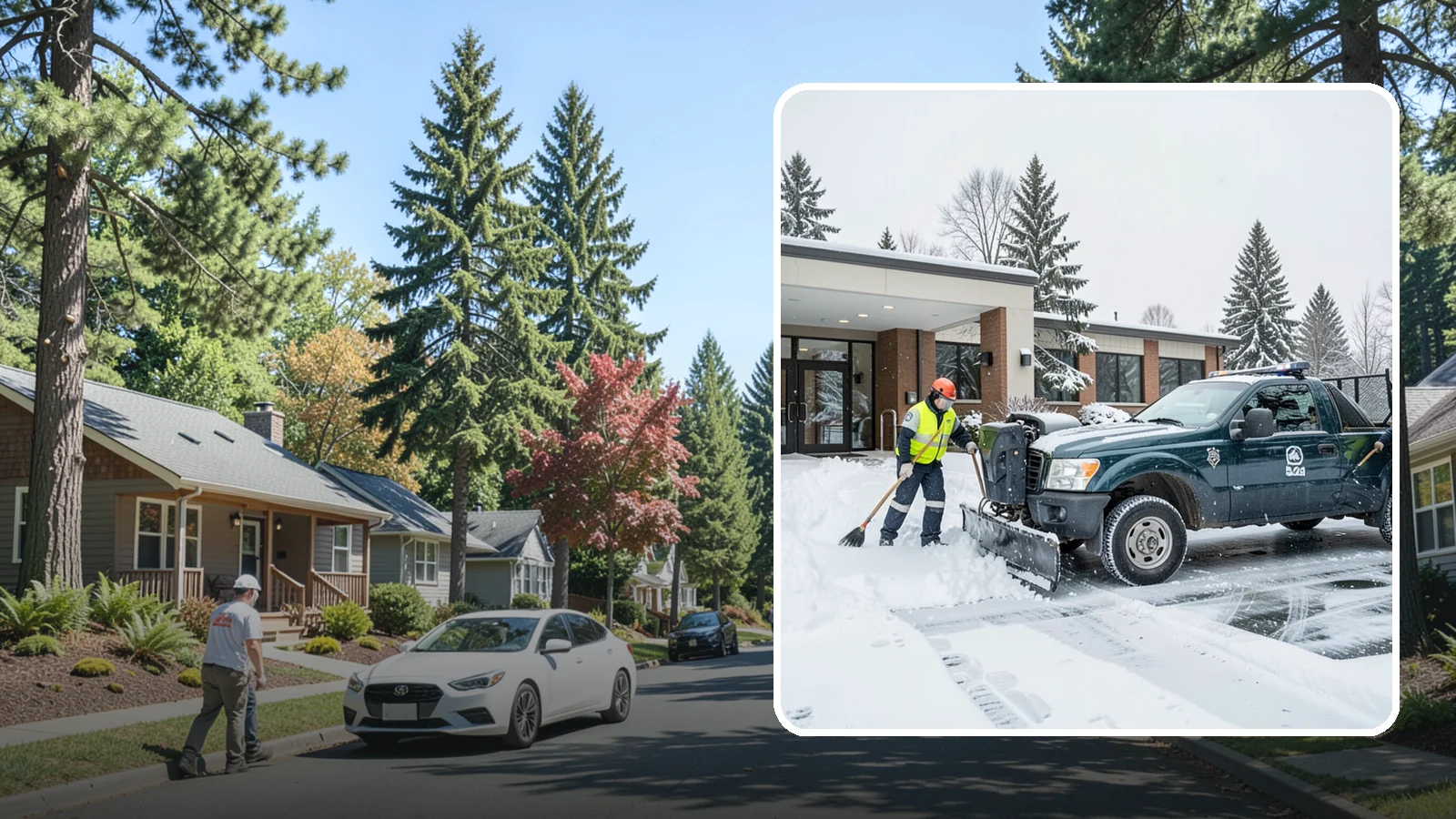 Police Station Snow Removal in Orting, Pierce County, WA - We keep police station lots, sally ports, and secure entrances clear so patrol vehicles and personnel move without delay in any...