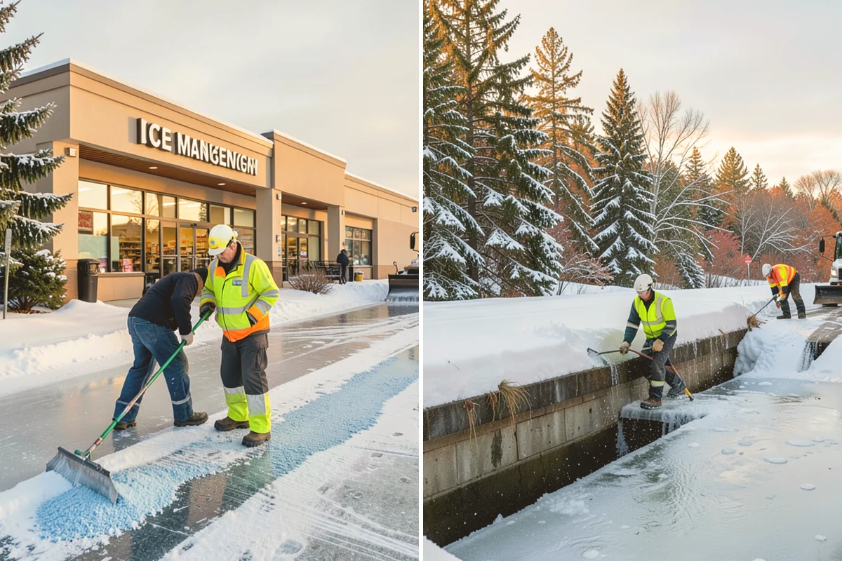 Police Station Snow Removal in Snohomish, Snohomish County, WA - Identify patrol lots, sally ports, and public entrances