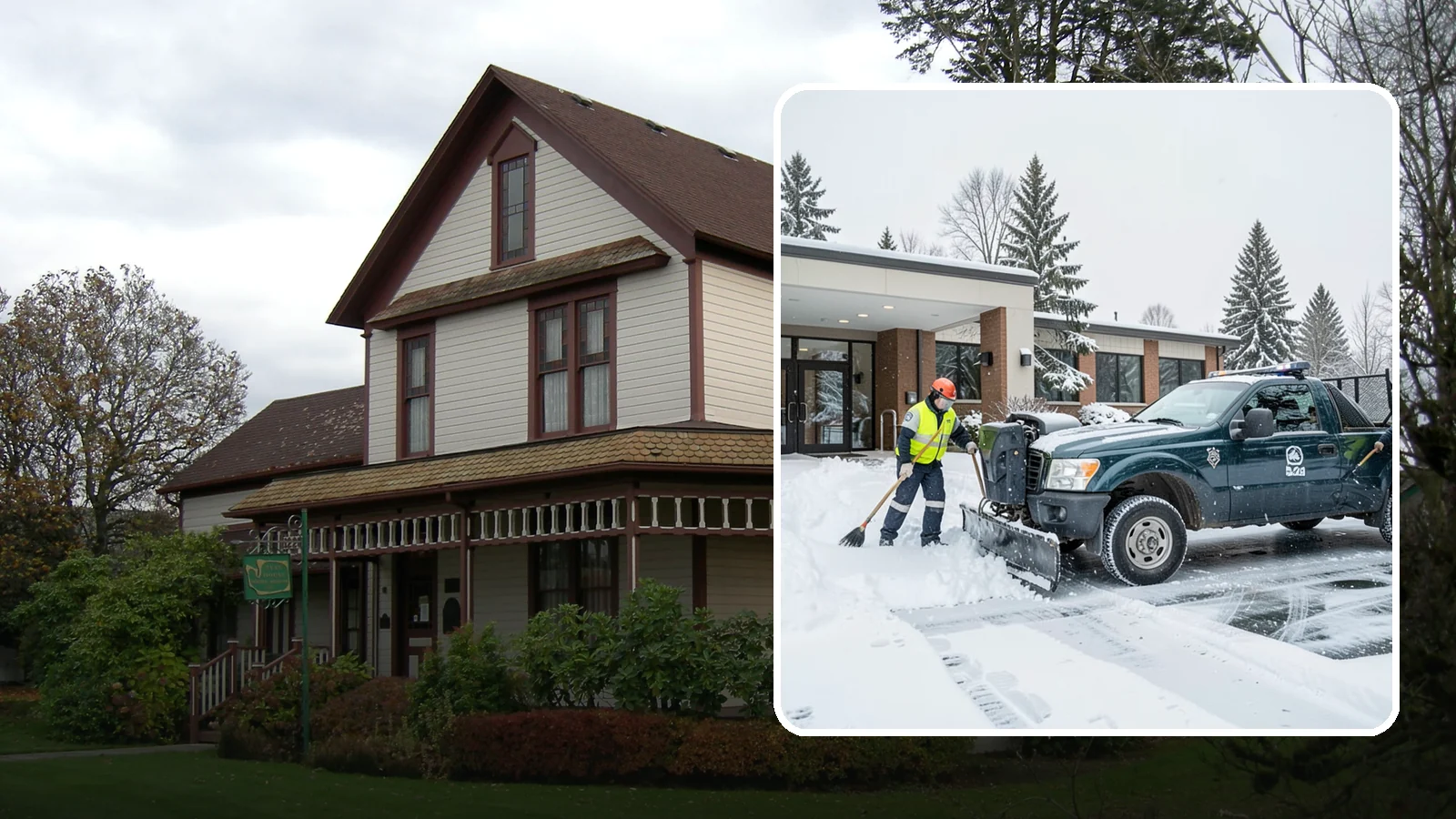 Police Station Snow Removal in Sumner, Pierce County, WA - We keep police station lots, sally ports, and secure entrances clear so patrol vehicles and personnel move without delay in any...