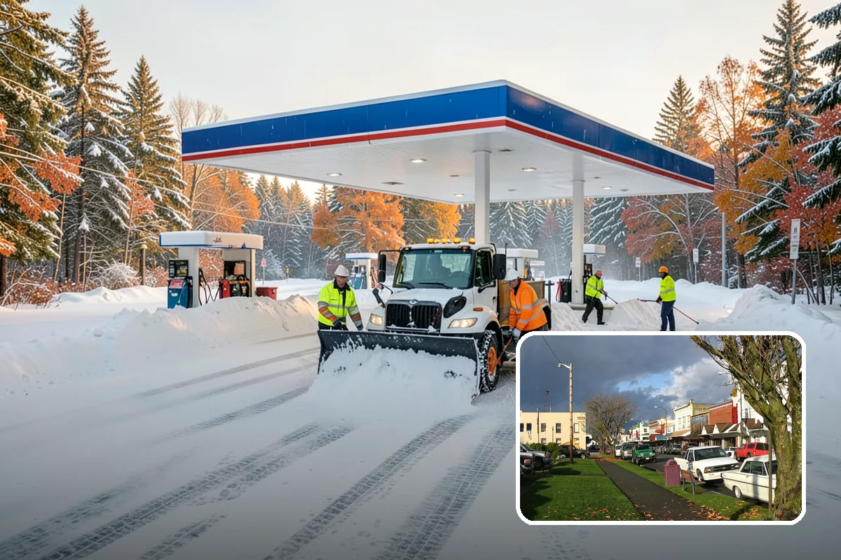 Porch Snow Removal in Arlington, Snohomish County, WA - Removes wind-driven snow that gathers at porch edges