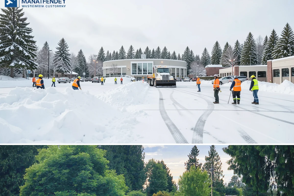 Porch Snow Removal in Bonney Lake, Pierce County, WA - Book before the first cold outflow so your porch is handled from the season's opening storm.
