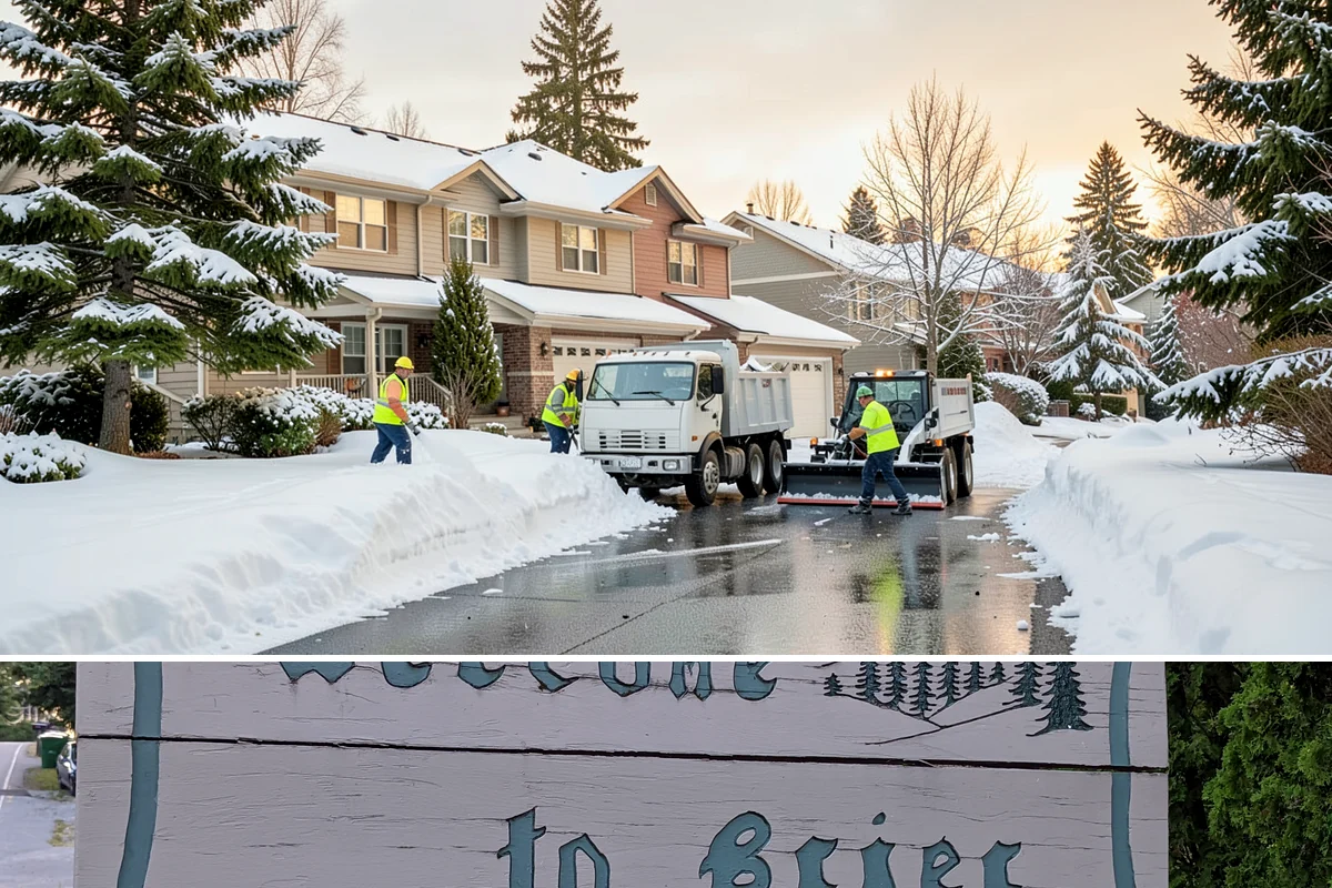 Porch Snow Removal in Brier, Snohomish County, WA - Book before the first cold outflow so your porch is handled from the season's opening storm.