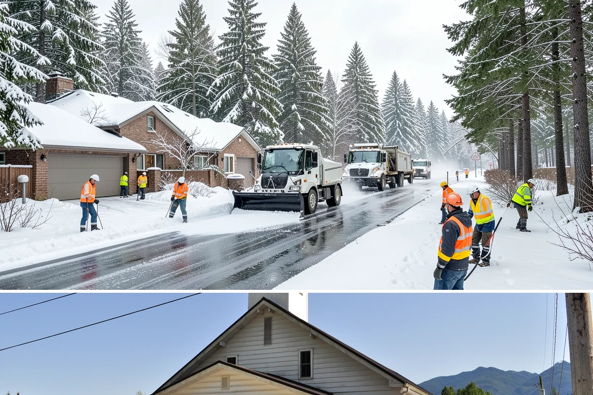 Porch Snow Removal in Concrete, Skagit County, WA - Book before the first cold outflow so your porch is handled from the season's opening storm.