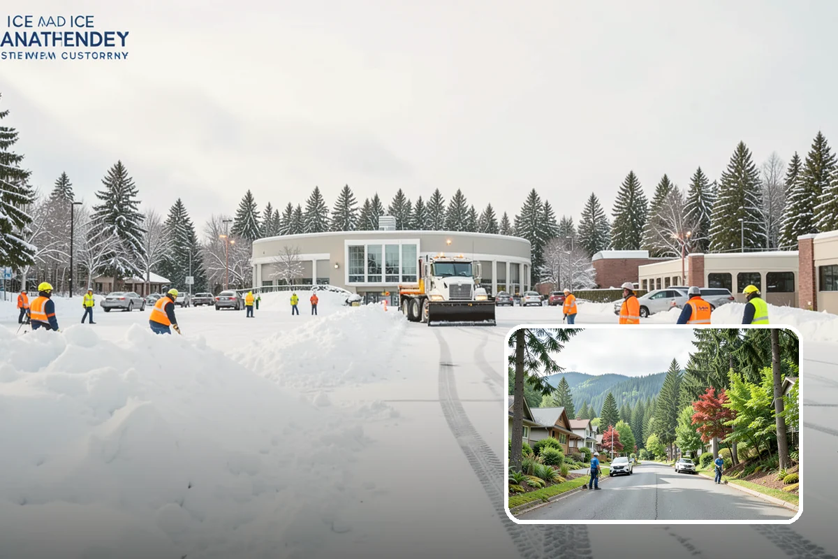 Porch Snow Removal in Darrington, Snohomish County, WA - Removes wind-driven snow that gathers at porch edges