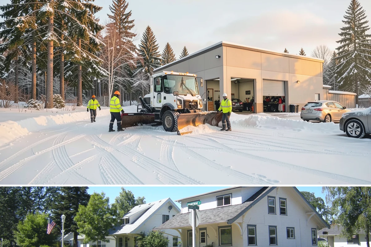 Porch Snow Removal in DuPont, Pierce County, WA - Book before the first cold outflow so your porch is handled from the season's opening storm.