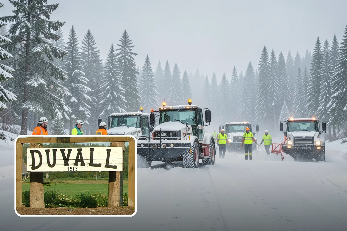 Porch Snow Removal in Duvall, King County, WA - Removes wind-driven snow that gathers at porch edges