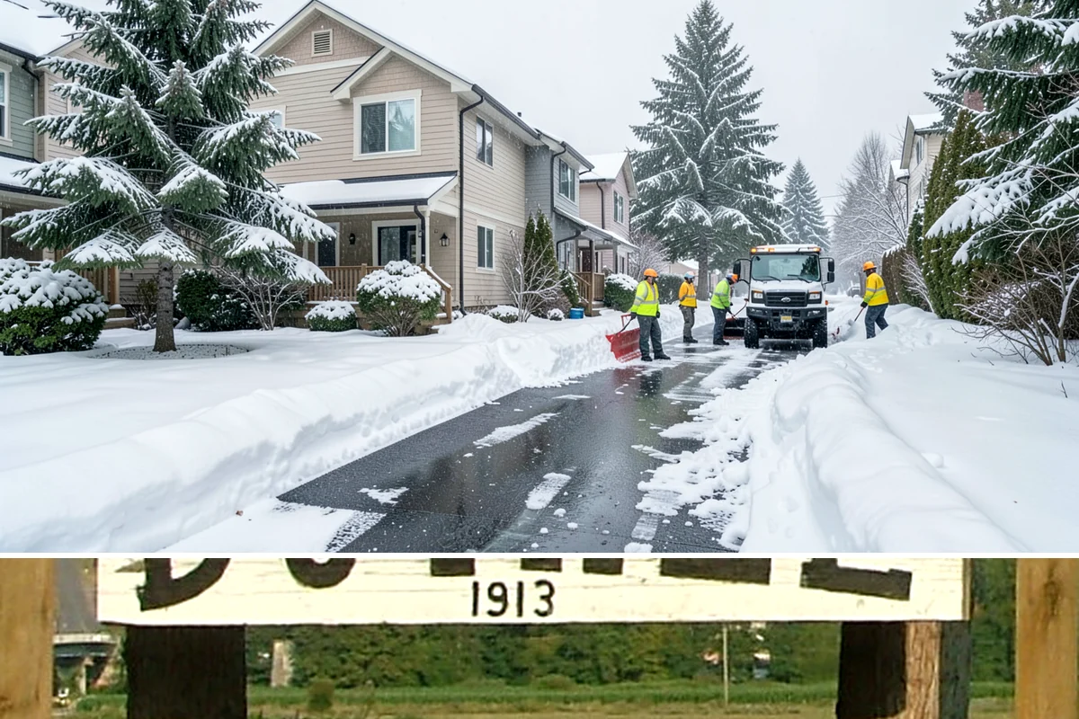 Porch Snow Removal in Duvall, King County, WA - Book before the first cold outflow so your porch is handled from the season's opening storm.