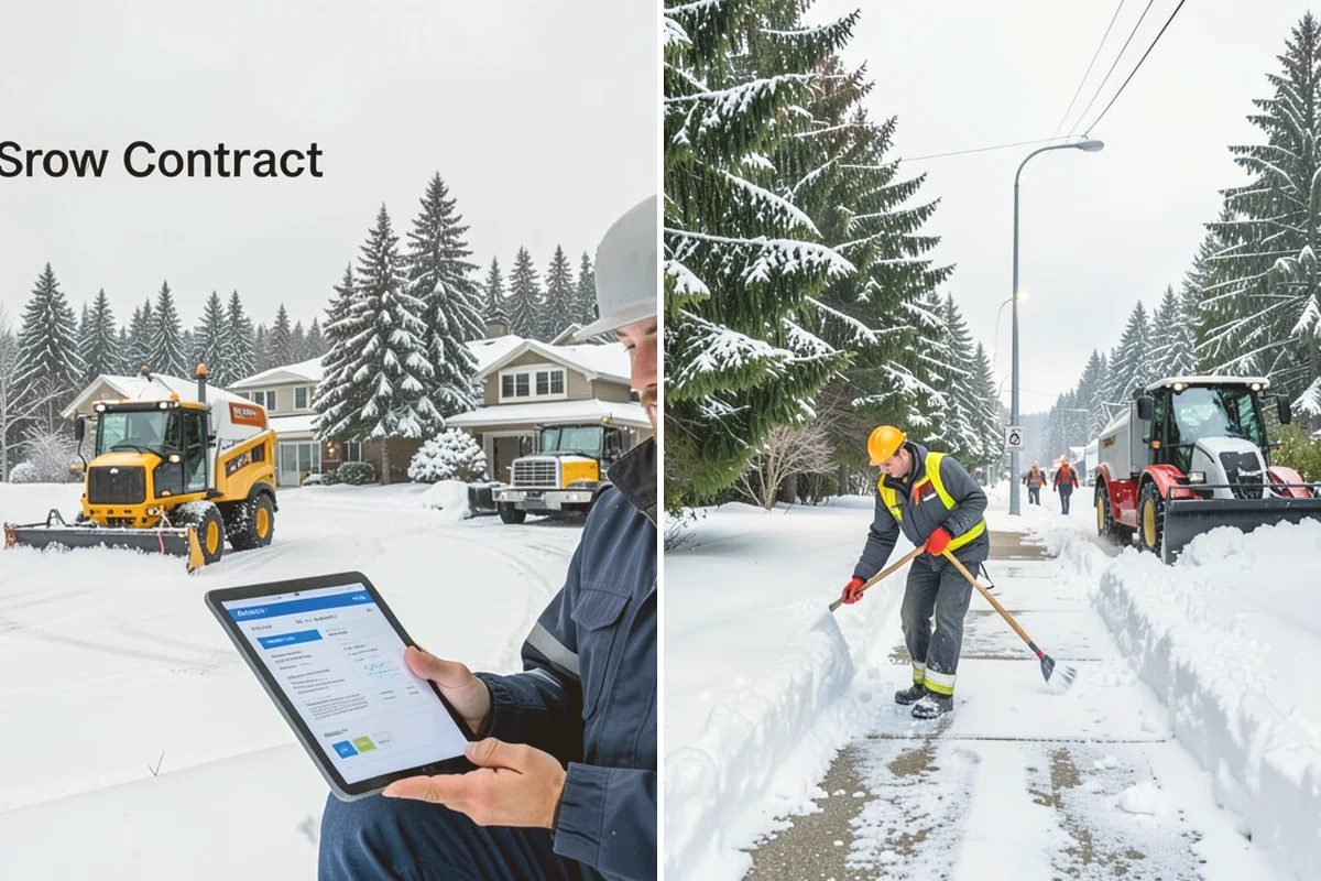 Porch Snow Removal in Edmonds, Snohomish County, WA - We evaluate how snow is drifting onto the porch