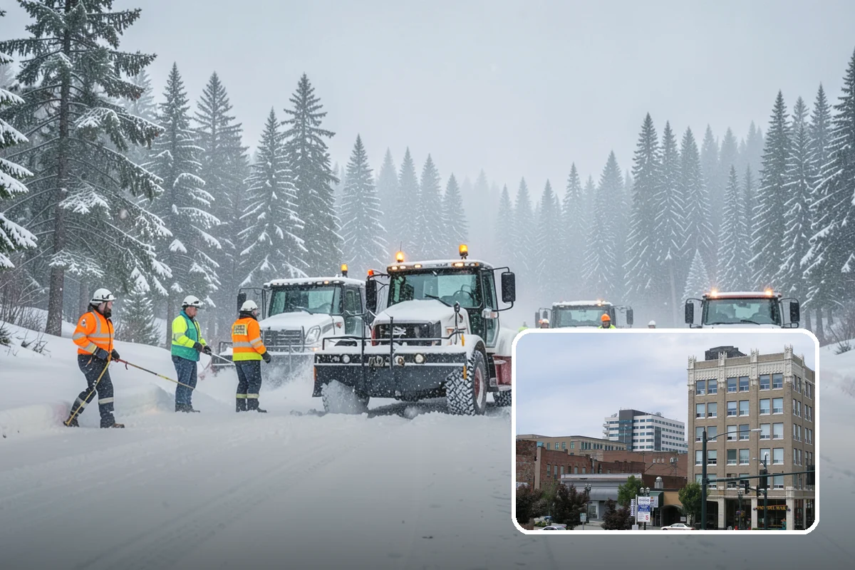 Porch Snow Removal in Everett, Snohomish County, WA - Removes wind-driven snow that gathers at porch edges