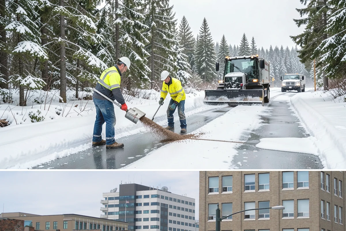 Porch Snow Removal in Everett, Snohomish County, WA - Book before the first cold outflow so your porch is handled from the season's opening storm.
