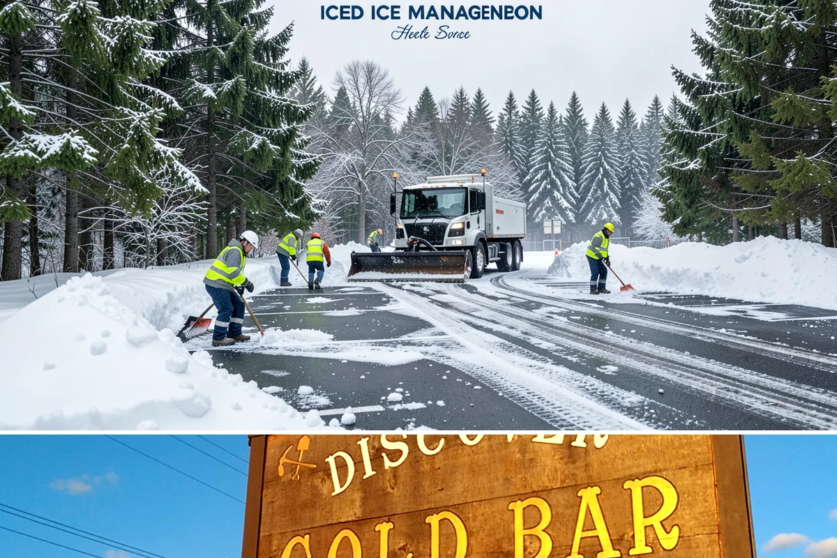 Porch Snow Removal in Gold Bar, Snohomish County, WA - Book before the first cold outflow so your porch is handled from the season's opening storm.
