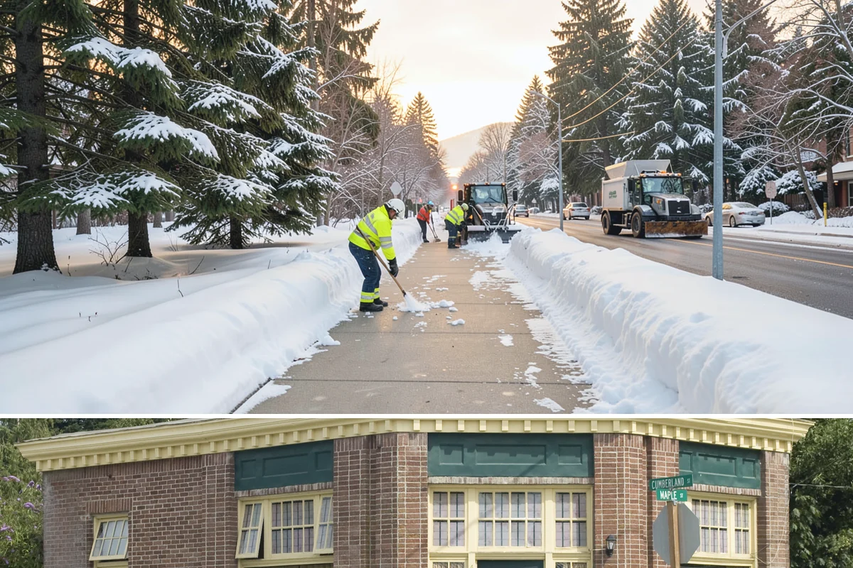 Porch Snow Removal in Hamilton, Skagit County, WA - Book before the first cold outflow so your porch is handled from the season's opening storm.