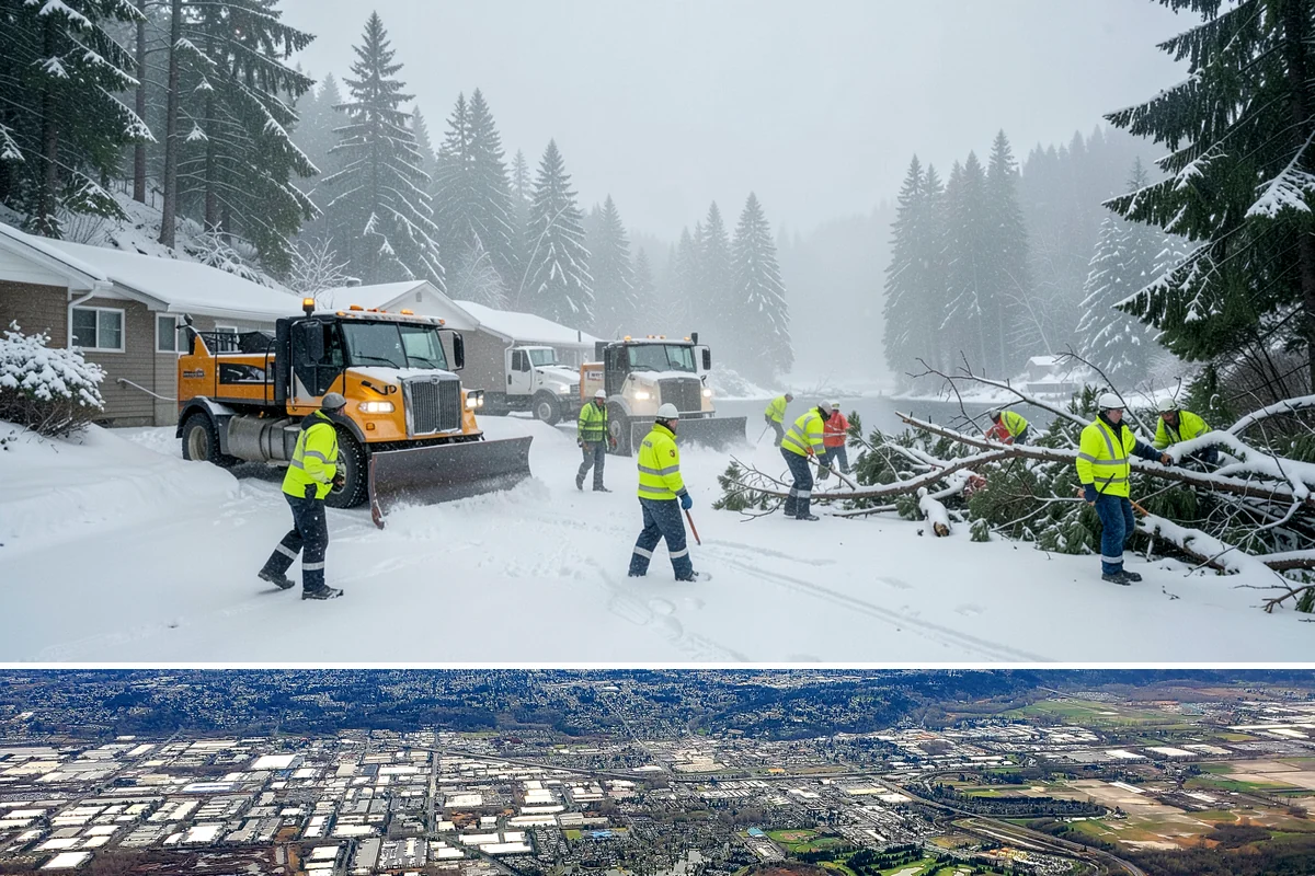 Porch Snow Removal in Kent, King County, WA - Book before the first cold outflow so your porch is handled from the season's opening storm.