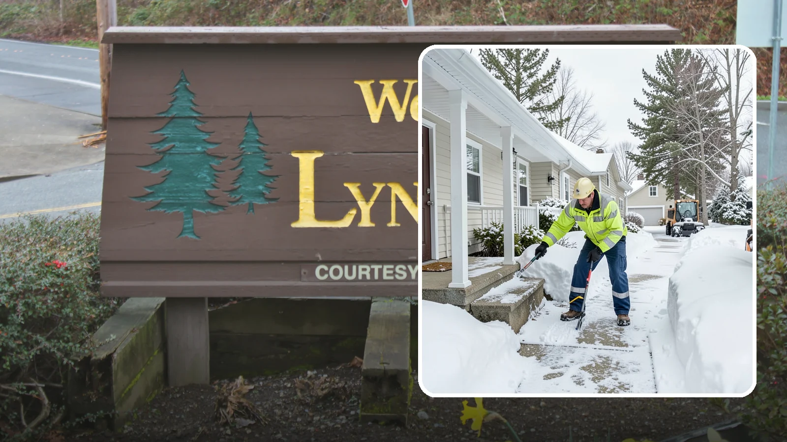Porch Snow Removal in Lynnwood, Snohomish County, WA - We clear covered and open porches so your home's main gathering entry stays dry and safe underfoot.
