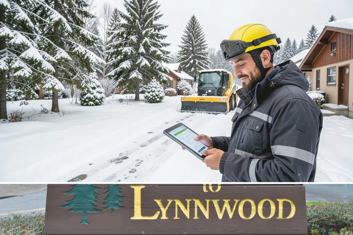 Porch Snow Removal in Lynnwood, Snohomish County, WA - Book before the first cold outflow so your porch is handled from the season's opening storm.