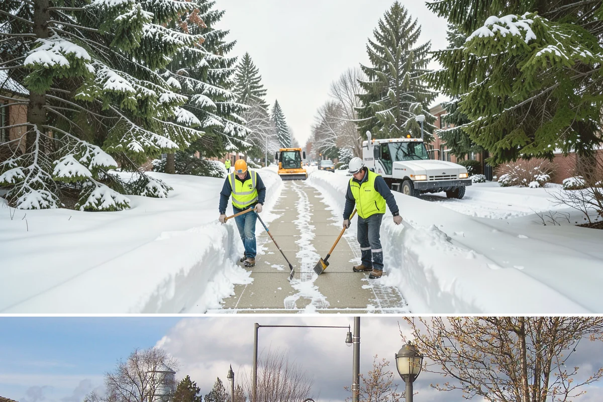 Porch Snow Removal in Marysville, Snohomish County, WA - Book before the first cold outflow so your porch is handled from the season's opening storm.