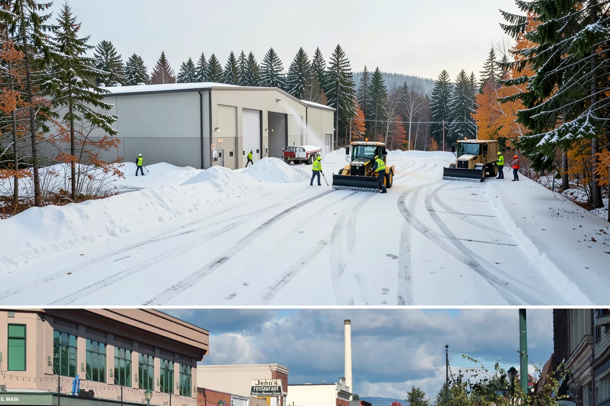Porch Snow Removal in Monroe, Snohomish County, WA - Book before the first cold outflow so your porch is handled from the season's opening storm.
