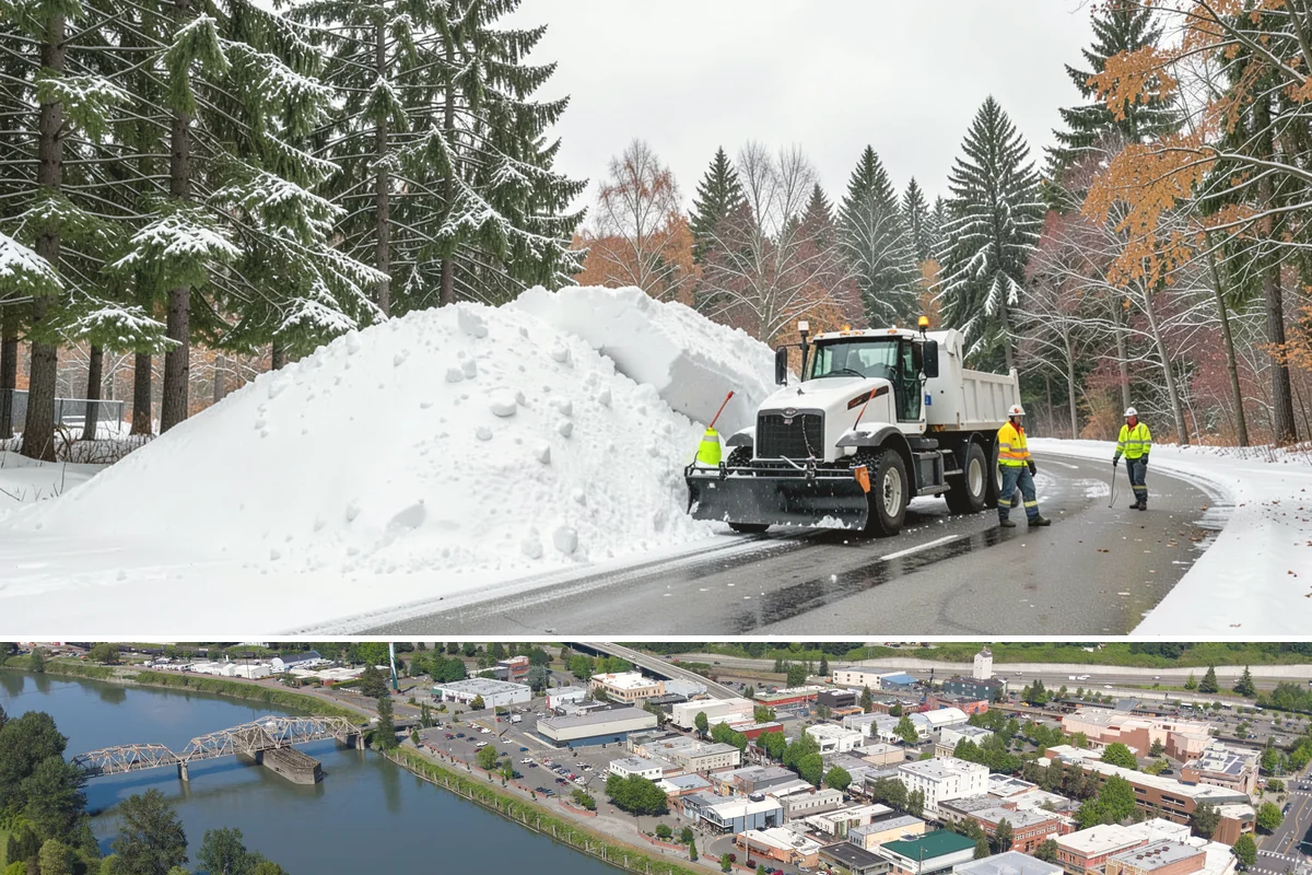 Porch Snow Removal in Mount Vernon, Skagit County, WA - Book before the first cold outflow so your porch is handled from the season's opening storm.