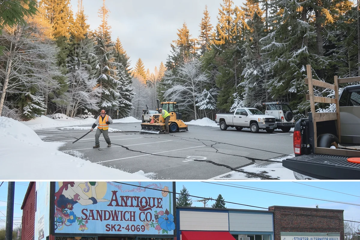 Porch Snow Removal in Ruston, Pierce County, WA - Book before the first cold outflow so your porch is handled from the season's opening storm.