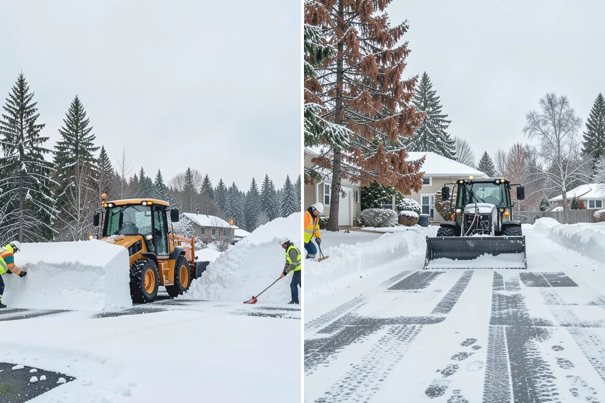Porch Snow Removal in Skykomish, King County, WA - We evaluate how snow is drifting onto the porch