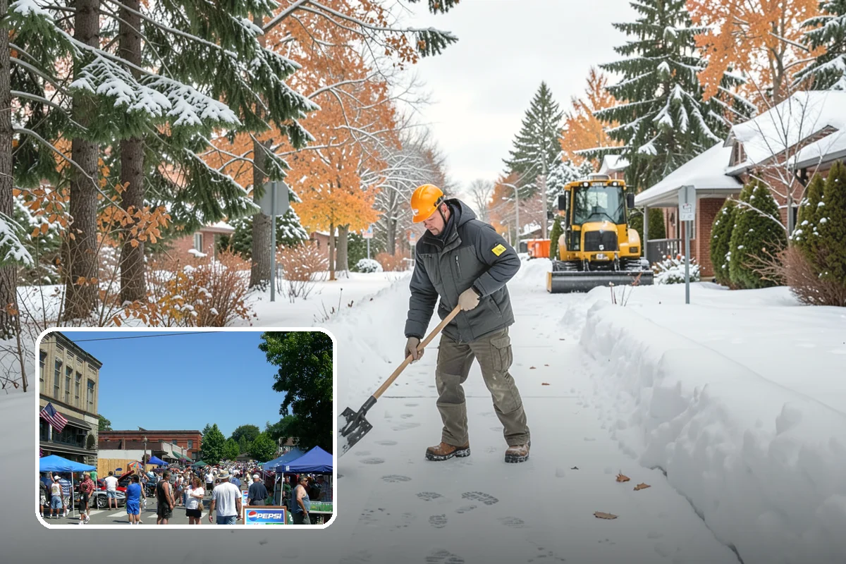 Porch Snow Removal in Snohomish, Snohomish County, WA - Removes wind-driven snow that gathers at porch edges