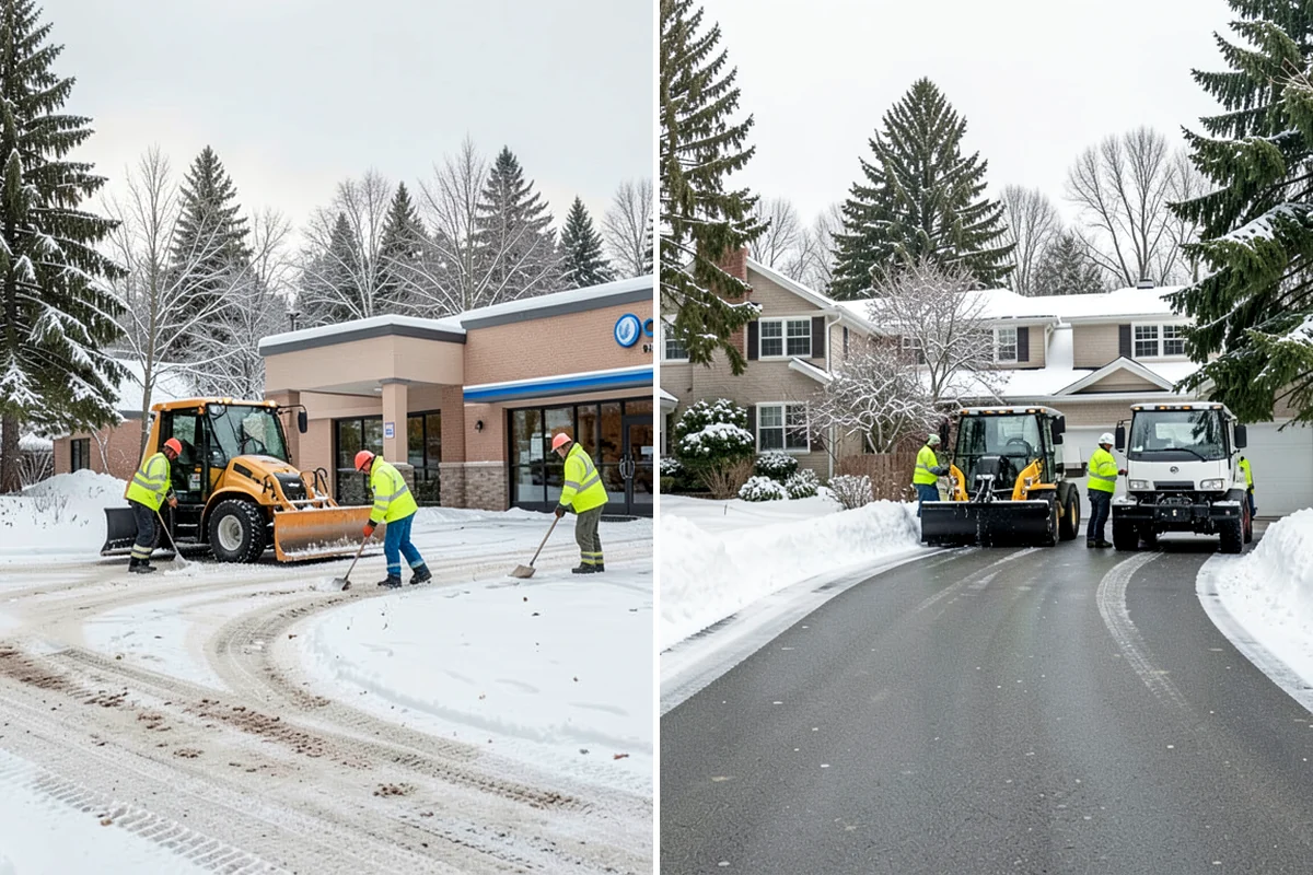 Porch Snow Removal in Snoqualmie, King County, WA - We evaluate how snow is drifting onto the porch