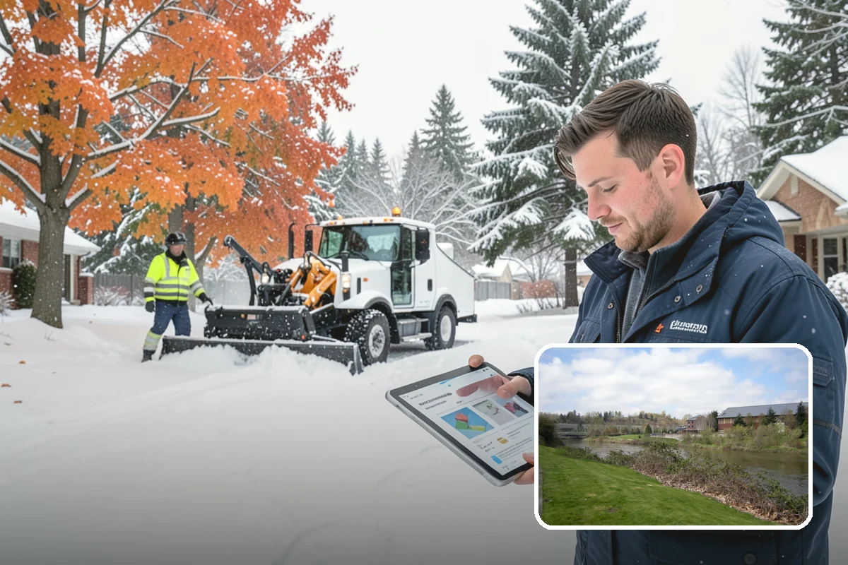 Porch Snow Removal in Tukwila, King County, WA - Removes wind-driven snow that gathers at porch edges