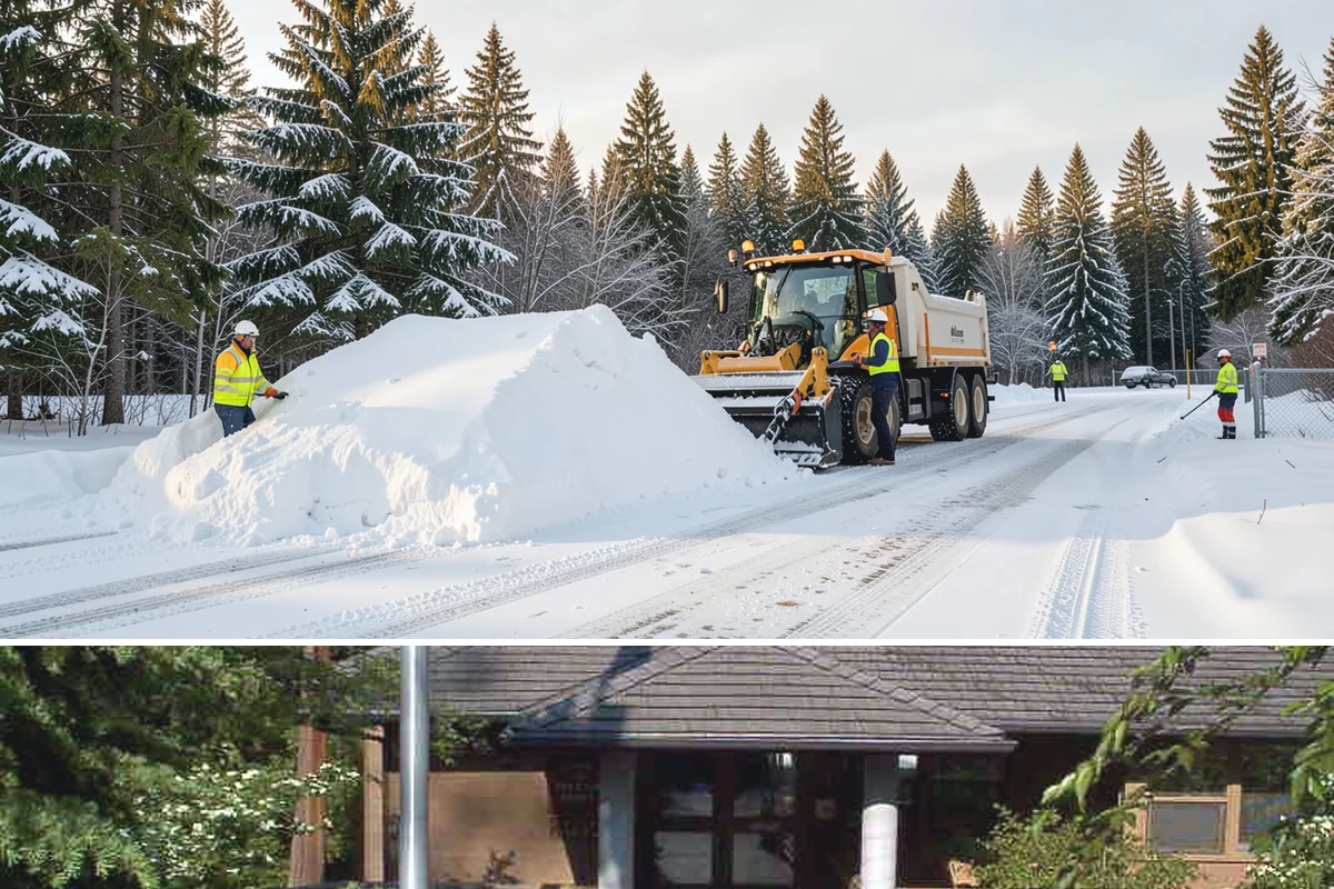 Porch Snow Removal in Yarrow Point, King County, WA - Book before the first cold outflow so your porch is handled from the season's opening storm.