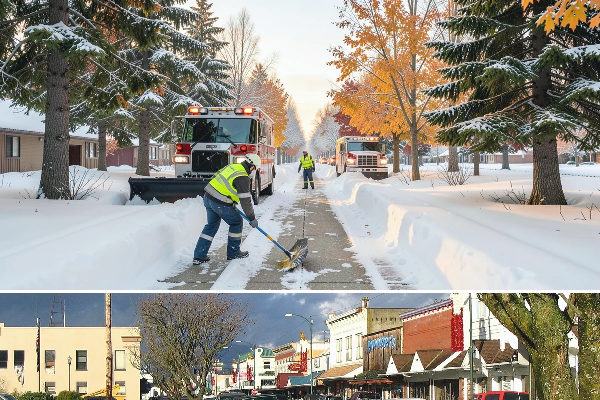 Porch Steps Clearing in Arlington, Snohomish County, WA - Porch steps need regular clearing all winter, with extra attention during thaws when roof drip refreezes at the base of the...