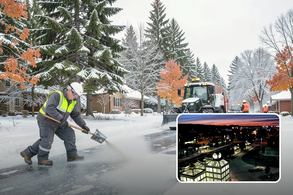 Porch Steps Clearing in Auburn, King County, WA - Keeps your covered entrance usable in any storm