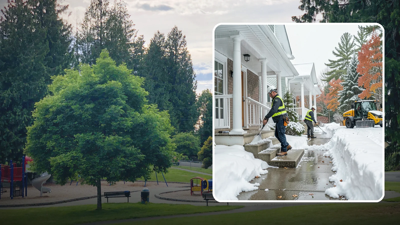Porch Steps Clearing in Bonney Lake, Pierce County, WA - We clear porch steps and the landing above them so your covered entrance stays safe to use.