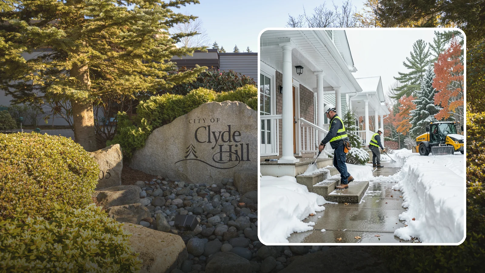 Porch Steps Clearing in Clyde Hill, King County, WA - We clear porch steps and the landing above them so your covered entrance stays safe to use.