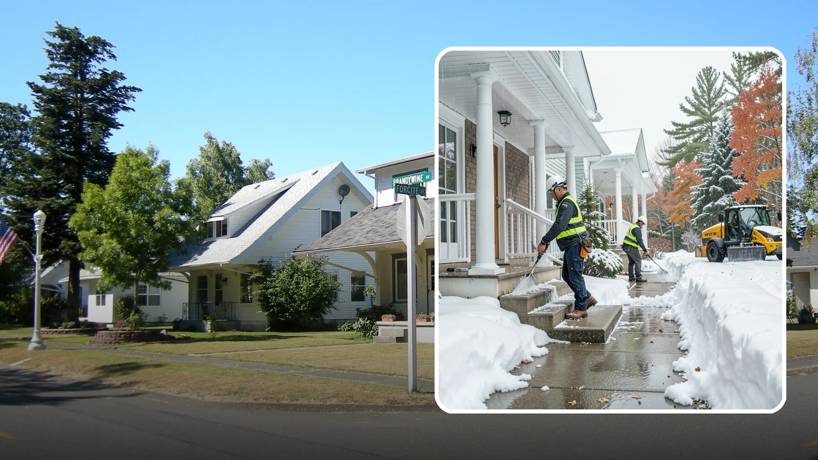 Porch Steps Clearing in DuPont, Pierce County, WA - We clear porch steps and the landing above them so your covered entrance stays safe to use.