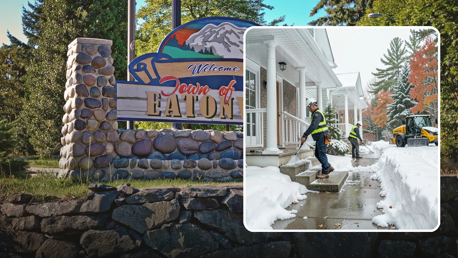Porch Steps Clearing in Eatonville, Pierce County, WA - We clear porch steps and the landing above them so your covered entrance stays safe to use.