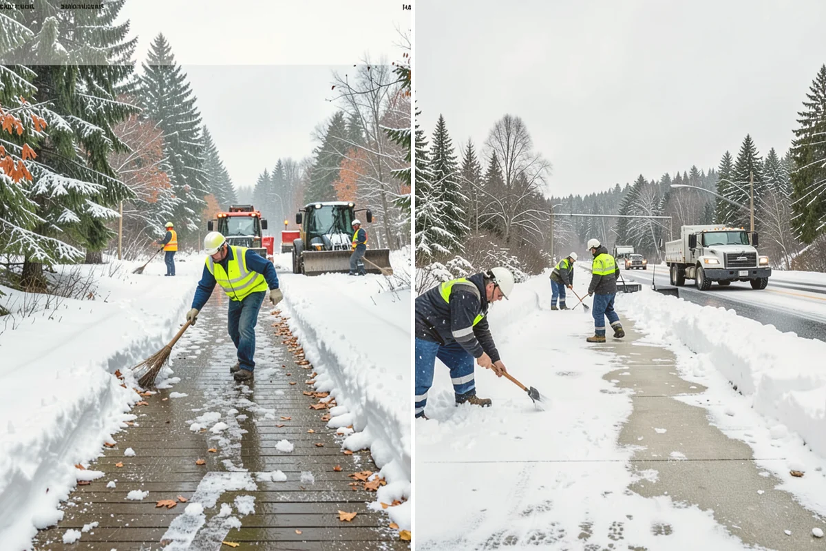 Porch Steps Clearing in Eatonville, Pierce County, WA - Clear the porch landing to establish safe footing