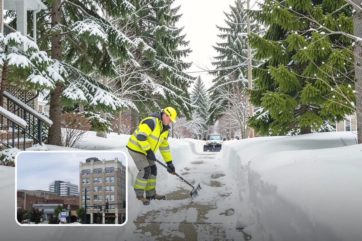 Porch Steps Clearing in Everett, Snohomish County, WA - Keeps your covered entrance usable in any storm